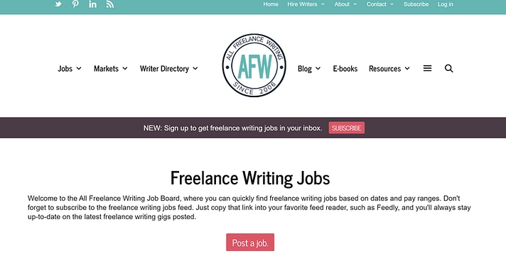 All Freelance Writing